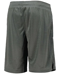 Big Boys and Girls Charcoal Clemson Tigers Classic Mesh Shorts