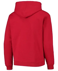 Big Boys and Girls Red Washington Nationals Pullover Fleece Hoodie
