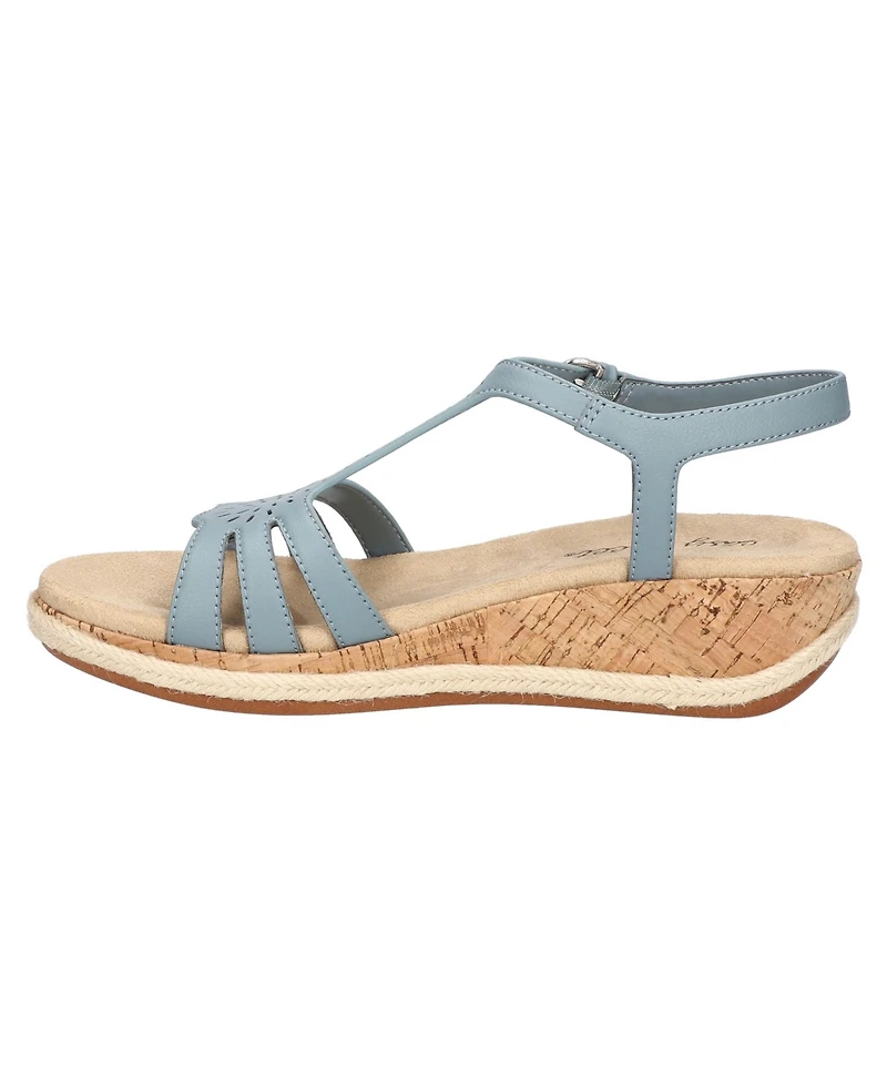 Easy Street Women's Dorinda Wedge Sandals
