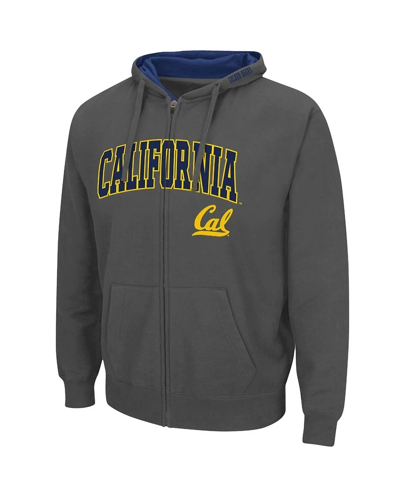 Colosseum Men's Cal Bears Arch Logo 3.0 Full-Zip Hoodie