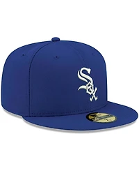 Men's Royal Chicago White Sox Logo 59FIFTY Fitted Hat
