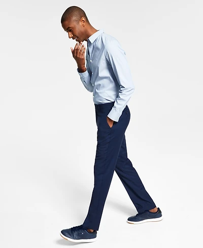 Tommy Hilfiger Men's Modern-Fit Wool Th-Flex Stretch Suit Separates Pant