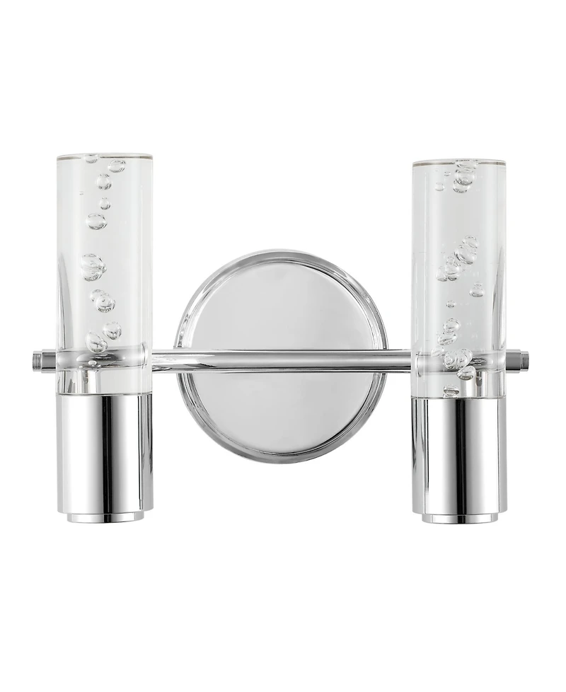 Bolha 2-Light Minimalist Modern Bubble Integrated Led Vanity Light