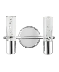 Bolha 2-Light Minimalist Modern Bubble Integrated Led Vanity Light