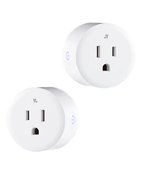 Smart Plug - Wi-Fi Remote App Control for Lights Appliances, Set of 2