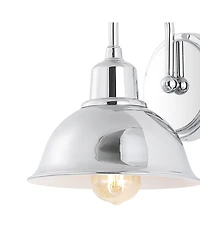 Frisco 1-Light Farmhouse Industrial Led Vanity