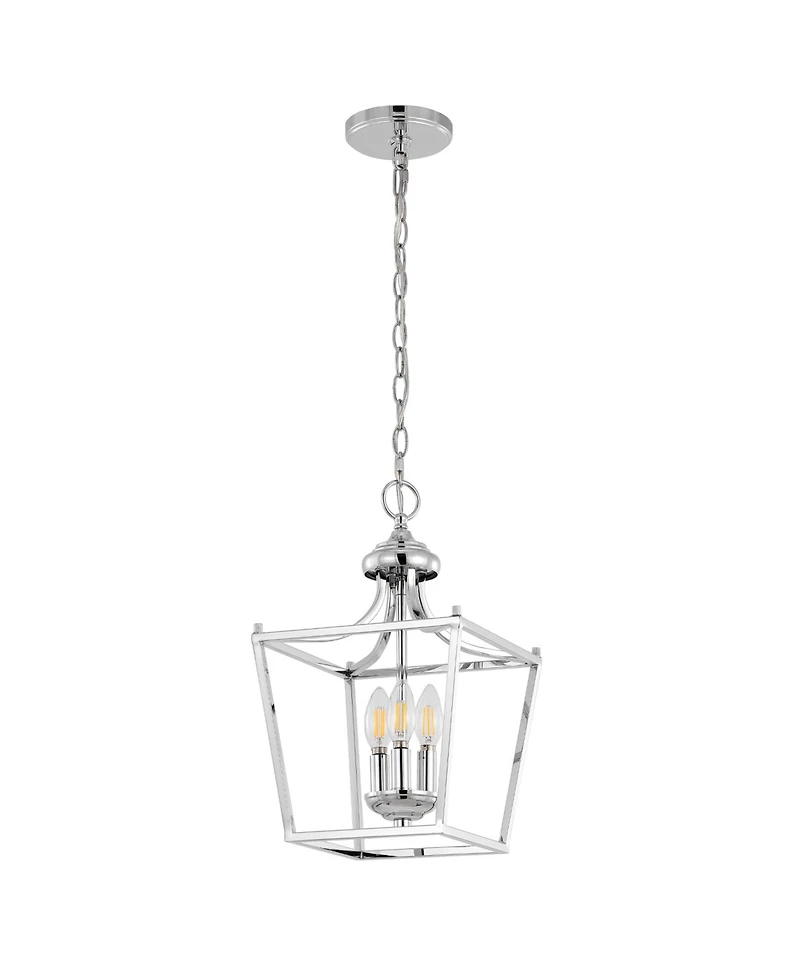 Camden -Light Iron Classic Midcentury Pendant Lantern