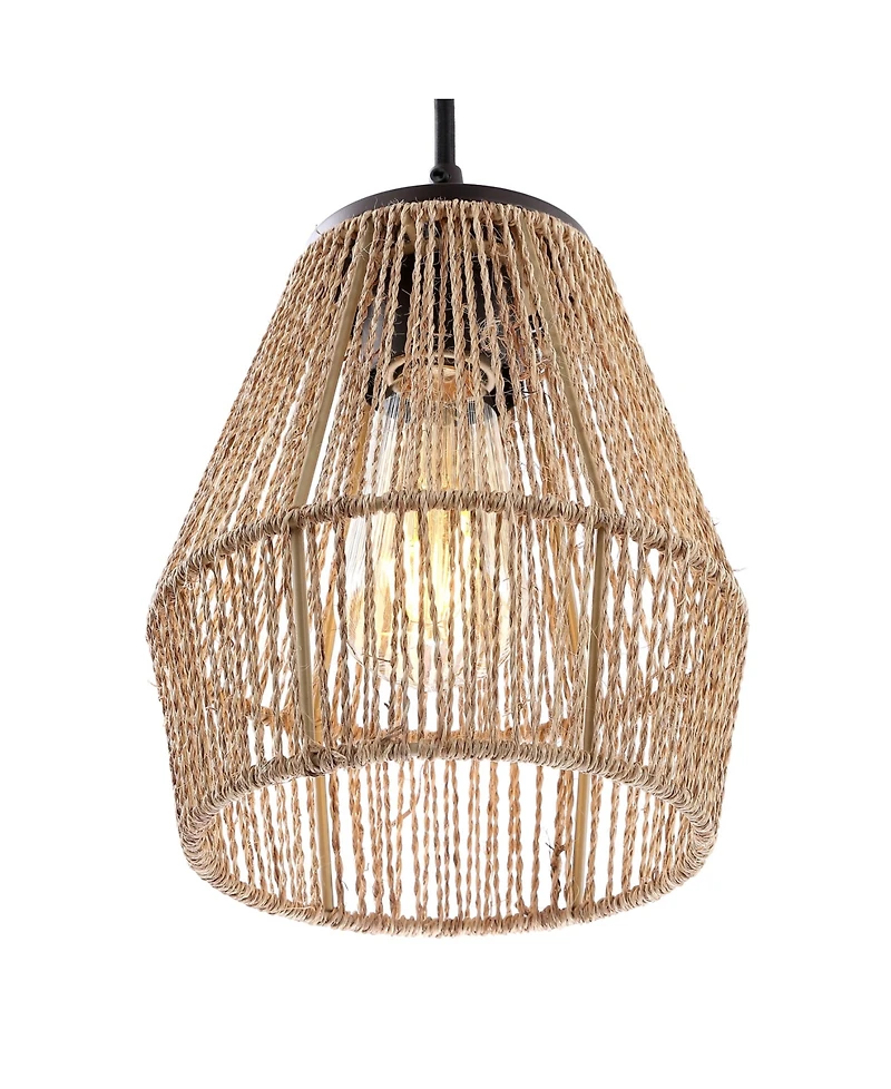 Ibiza Island 3-Light Bohemian Coastal Led Pendant