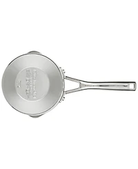 KitchenAid 3-Ply Base Stainless Steel 1.5 Quart Induction Sauce Pan with Pour Spouts