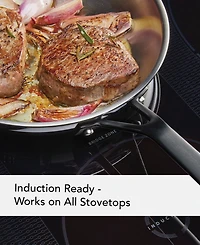 KitchenAid 5-Ply Clad Stainless Steel 2 Piece Induction Frying Pan Set