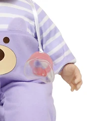 Lots to Cuddle Babies 20" Asian Baby Doll Purple Outfit - Pink
