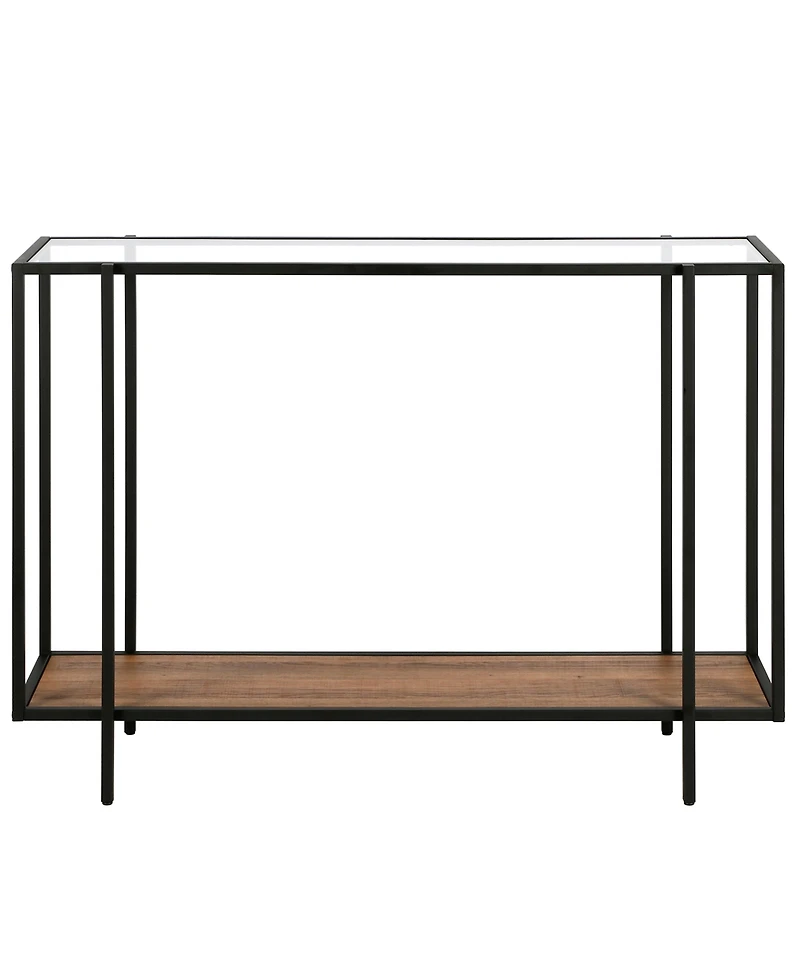 Vireo Accent Table with Shelf, 42" x 12"