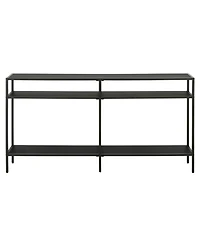 Sivil 55" Console Table with Shelves