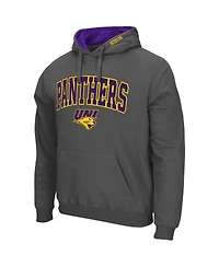 Colosseum Men's Northern Iowa Panthers Arch and Logo Pullover Hoodie