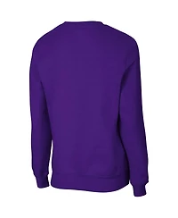Women's Purple Northwestern Wildcats Campanile Pullover Sweatshirt