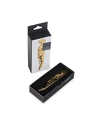 Viski 24k Gold Plated Signature Double Hinged Corkscrew