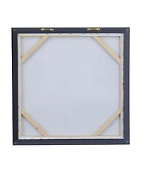 Transitional Framed Wall Art, 24" x 24"