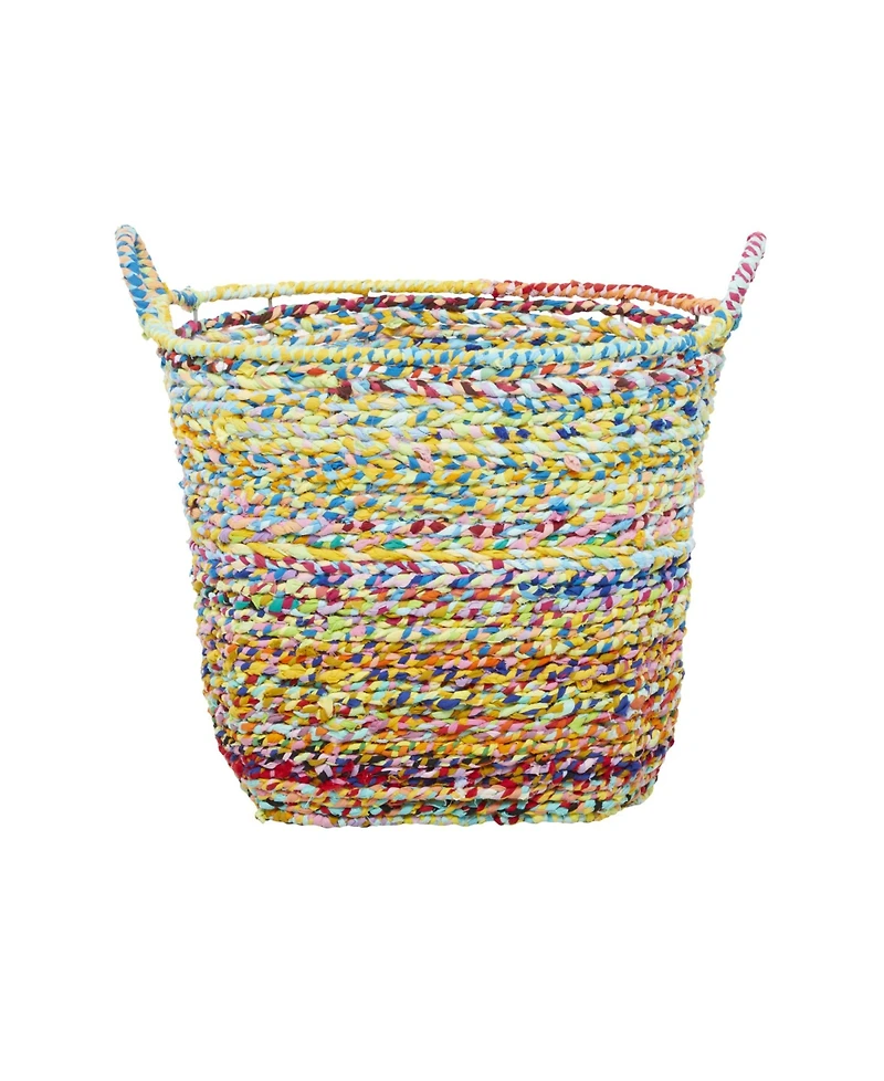 Eclectic Storage Basket, 23" x 18"