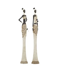 Contemporary Sculpture, Set of 2