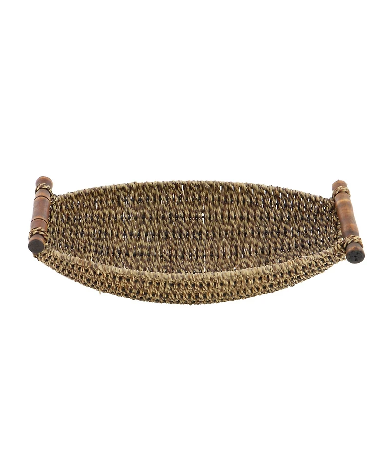 Metal Coastal Storage Basket, Set of 3