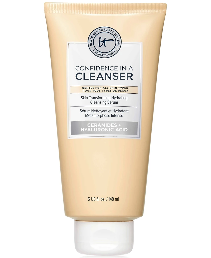It Cosmetics Confidence in a Cleanser Hydrating Face Wash, 5 fl. oz.