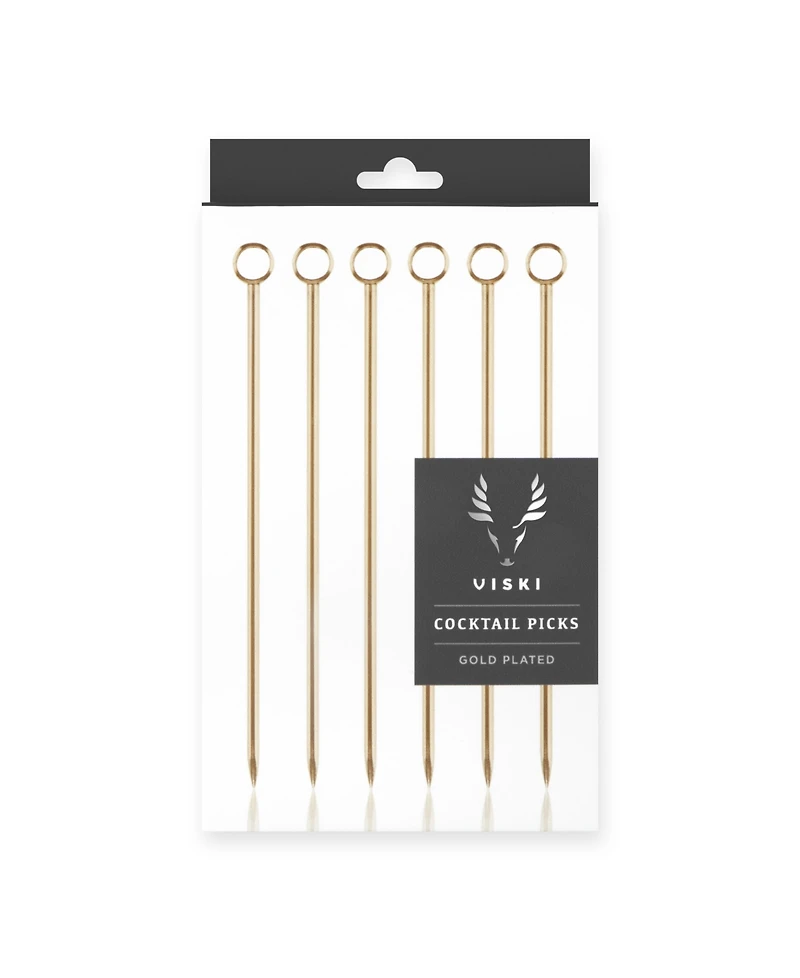 Viski Cocktail Picks, Set of 6