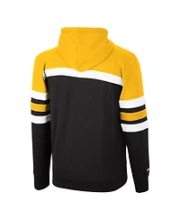 Men's Gold, Black Los Angeles Lakers Head Coach Pullover Hoodie