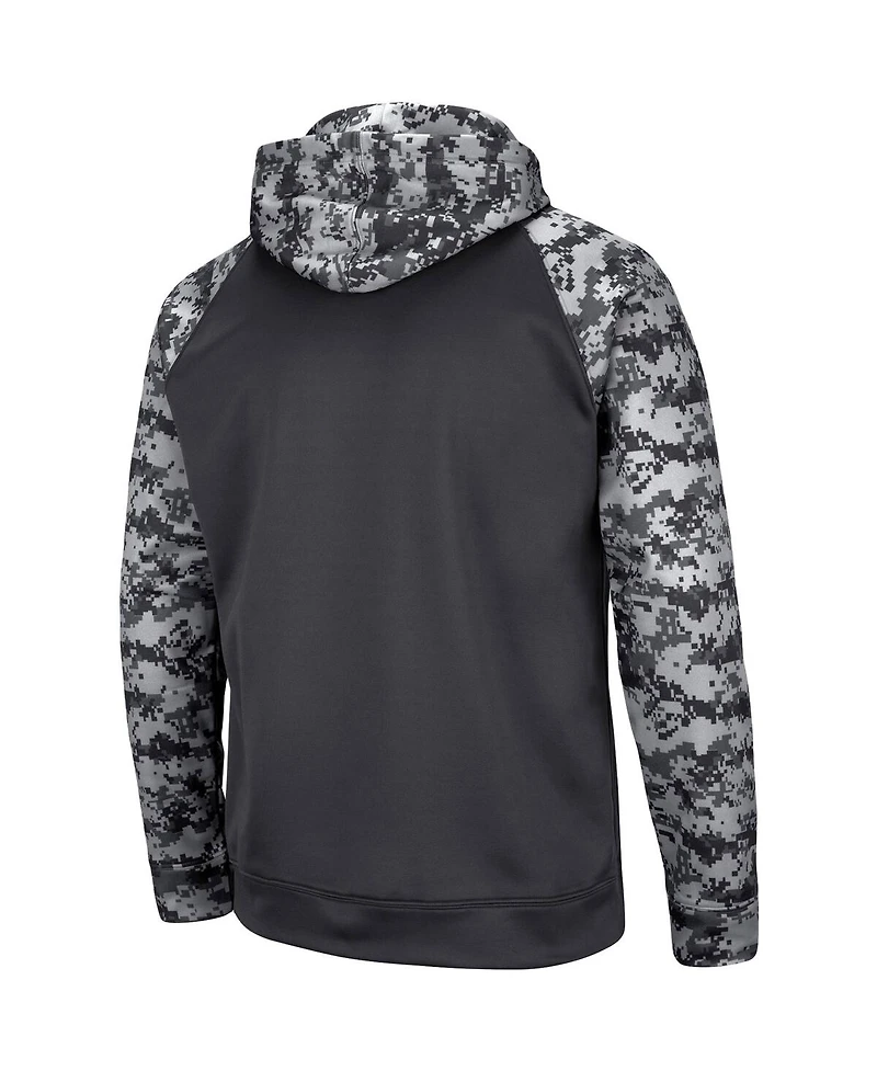 Men's Charcoal Florida Gators Oht Military-Inspired Appreciation Digital Camo Pullover Hoodie