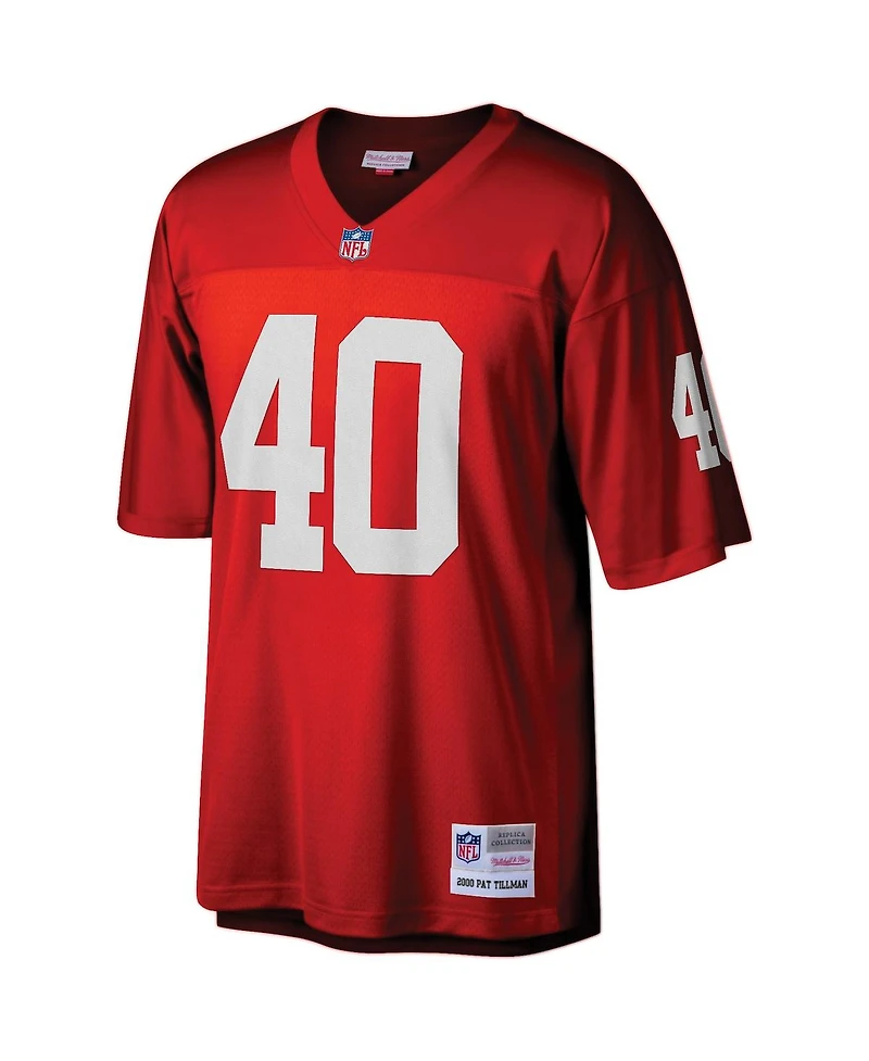 Men's Pat Tillman Cardinal Arizona Cardinals Big and Tall 2000 Retired Player Replica Jersey