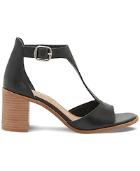 Lucky Brand Women's Sabeni T-Strap Block-Heel City Sandals