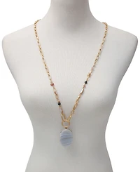 T Tahari Women's One Strand Pendent Necklace