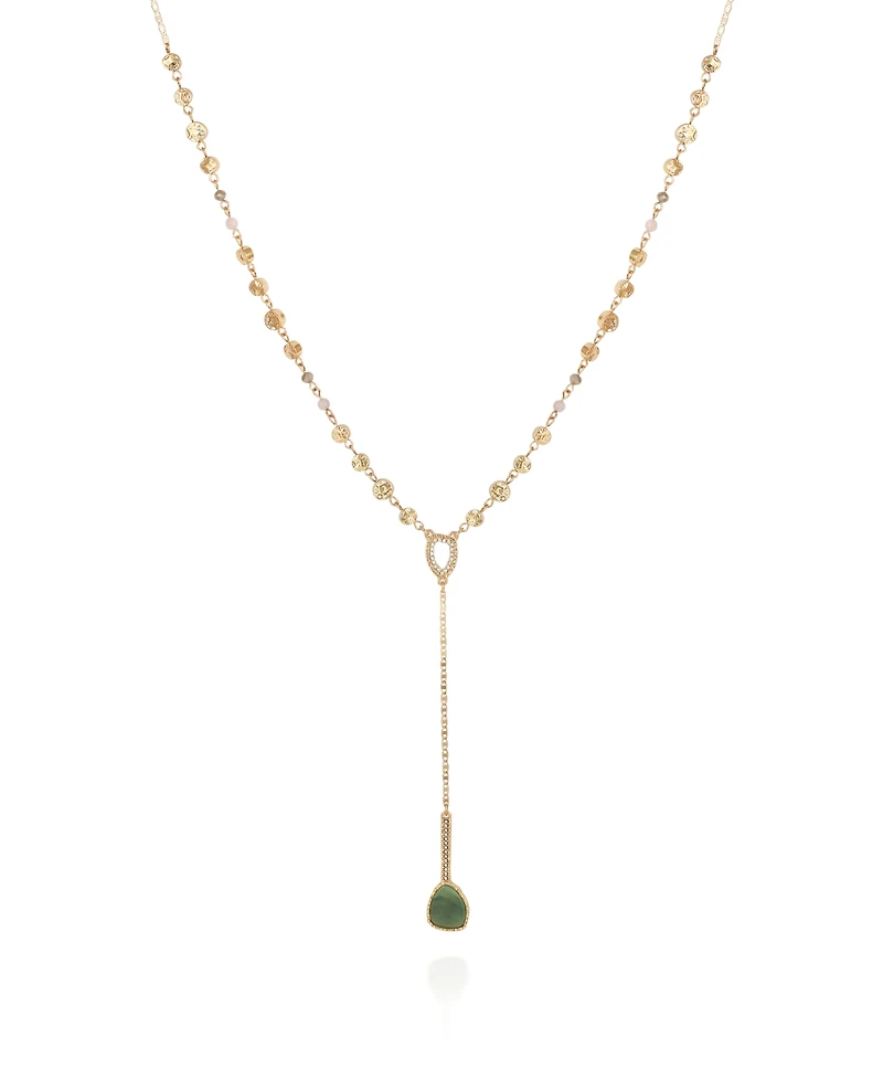 T Tahari Women's Delicate Y Necklace