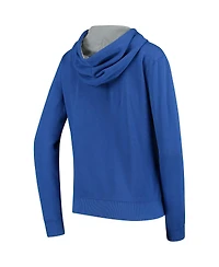 Women's Stadium Athletic Royal Air Force Falcons Arched Name Full-Zip Hoodie