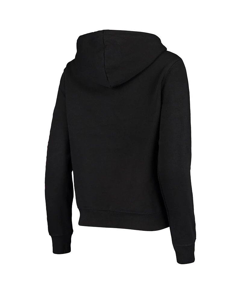 Women's Black Alabama Crimson Tide Loud and Proud Pullover Hoodie
