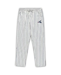 Men's White, Navy Chicago White Sox Big and Tall Pinstripe Sleep Set