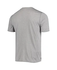 Men's Heathered Gray Atlanta Falcons Combine Authentic Game On T-shirt
