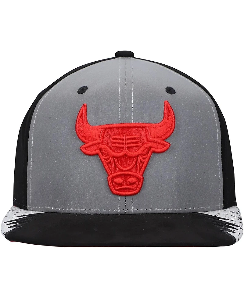 Men's Silver and Gray Chicago Bulls Day 5 Snapback Hat
