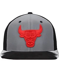 Men's Silver and Gray Chicago Bulls Day 5 Snapback Hat
