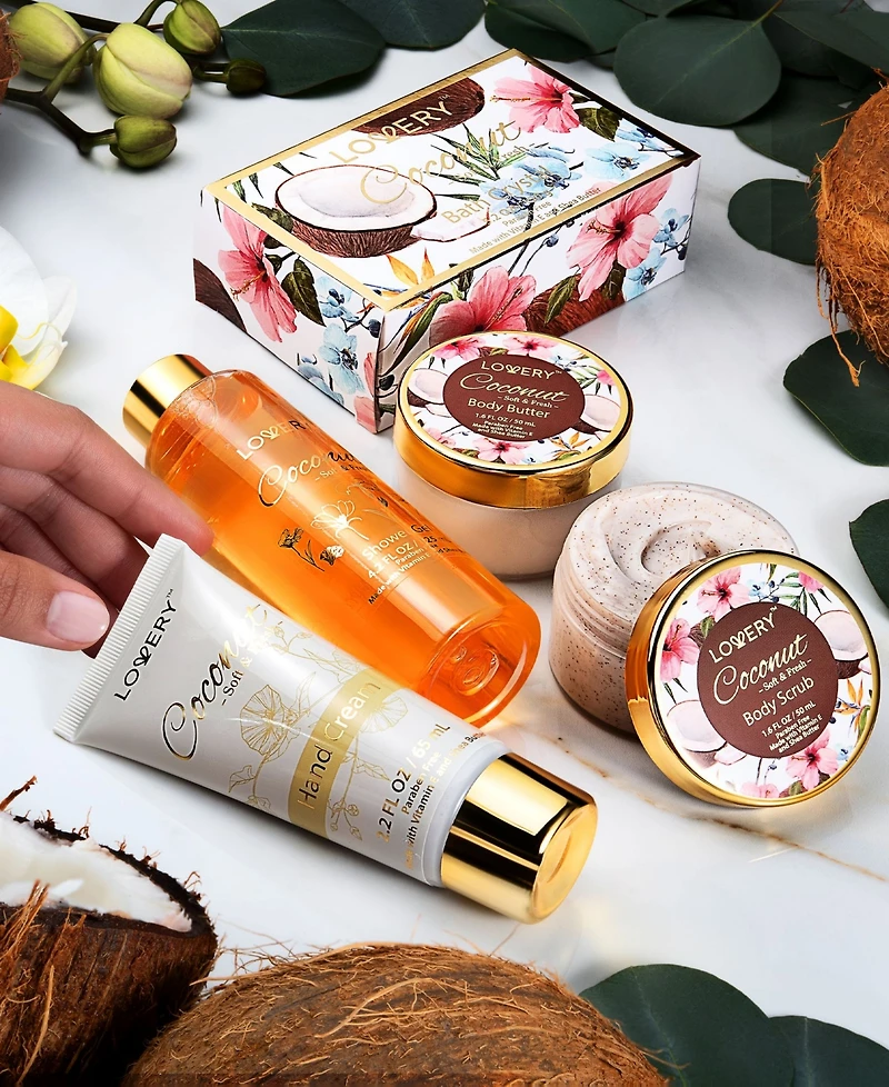 Lovery 8-Pc. Bath & Body Gift Set