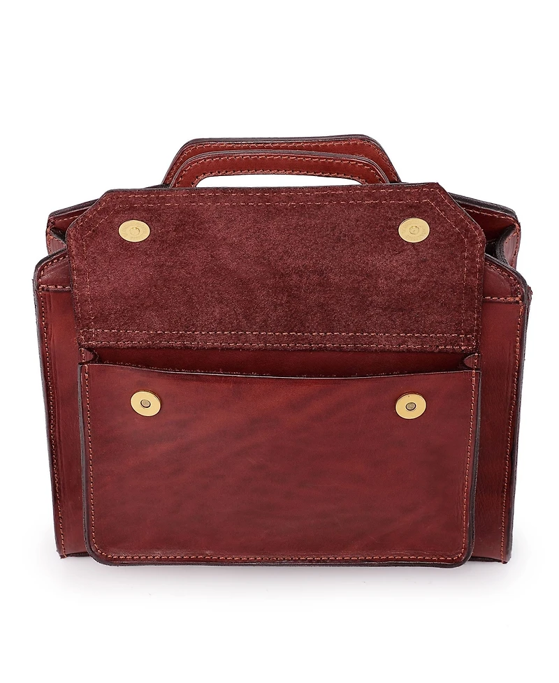 Old Trend Women's Genuine Leather Basswood Mini Tote Bag