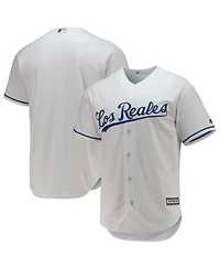 Men's Majestic White Kansas City Royals Team Official Jersey