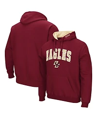 Men's Boston College Eagles Arch and Logo Pullover Hoodie
