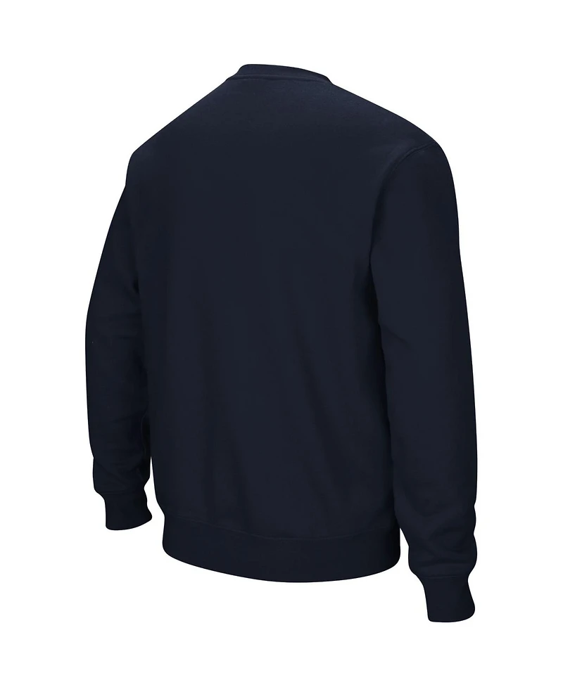 Colosseum Men's Marquette Golden Eagles Arch and Logo Crew Neck Sweatshirt
