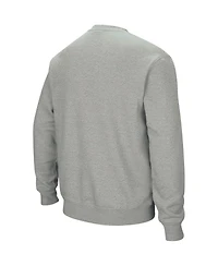Colosseum Men's Navy Midshipmen Arch and Logo Crew Neck Sweatshirt