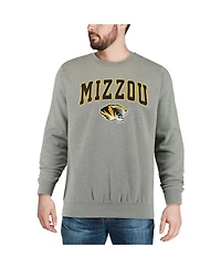 Colosseum Men's Missouri Tigers Arch & Logo Crew Neck Sweatshirt