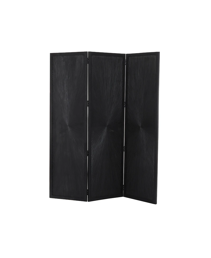Mango Wood Contemporary Room Divider Screen