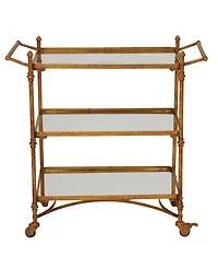 Brass Iron Bar Cart