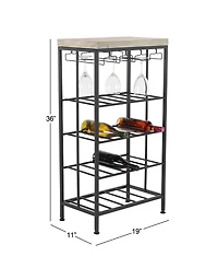 Industrial Metal Wine Storage
