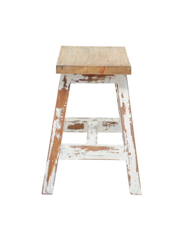 Wood Farmhouse Bench