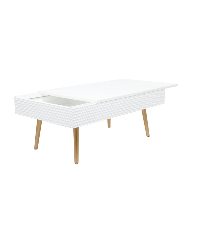 Medium-Density Fibreboard Contemporary Coffee Table
